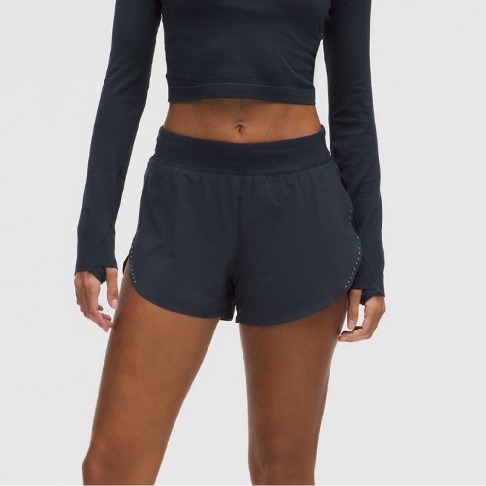 Lululemon Find Your Pace Shorts - Navy